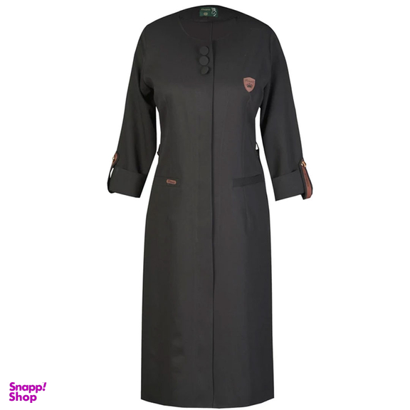 مانتو زنانه السانا مدل فلورانس کد 68601 رنگ مشکی