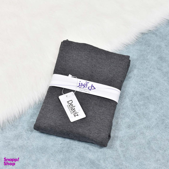 پیراهن زنانه دل آویز کد H374 رنگ طوسی