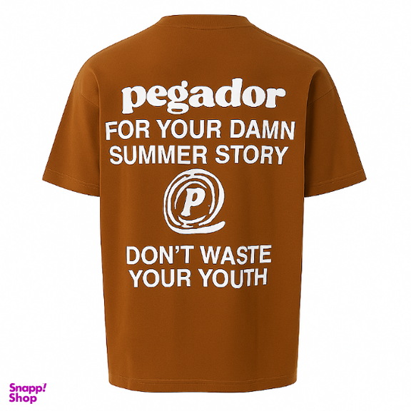 تیشرت مردانه کد 2105 رنگ قهوه‌ ای