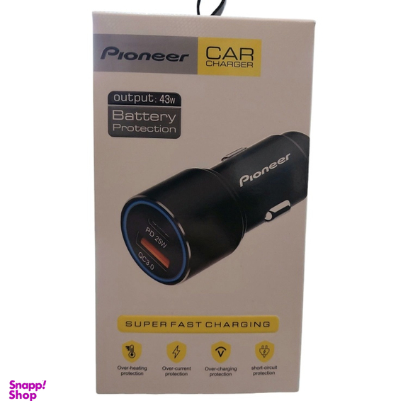 شارژر فندکی سوپر فست پایونیر کد PR700