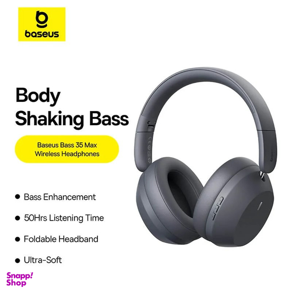 هدست بی سیم بیسوس مدل Bass 35 Max
