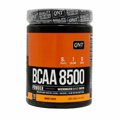 پودر BCAA 8500 کیو ان تی وزن 350 گرم