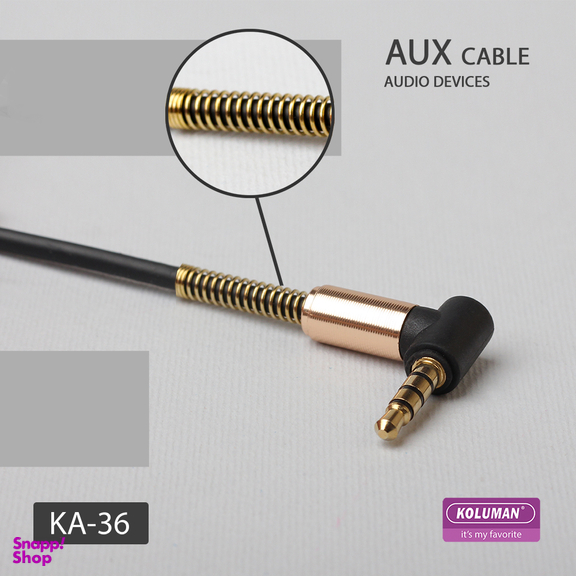 کابل AUX کلومن مدل KA - 36 طول 1 متر