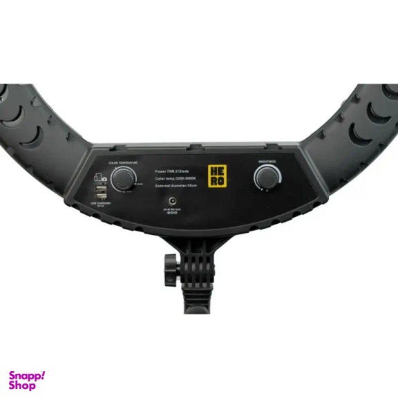 رینگ لایت 70 وات هیرو مدل JL-2516