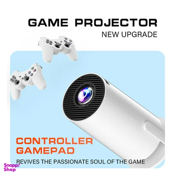 کنسول بازی و ویدیو پروژکتور اندروید گیم استیک مدل 2in1 Projector