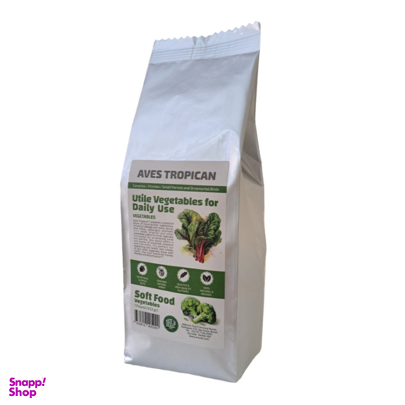 غذای نرم سبزیجات و عسل پرنده آوس تروپیکن وزن 453 گرم