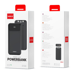 پاوربانک هیسکا مدل HP-218PD ظرفیت 20000 میلی آمپر ساعت