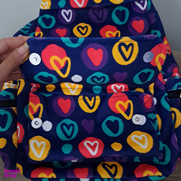 کوله پشتی زنانه بیسراک مدل لاو کد 09