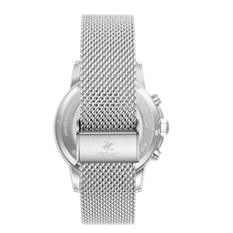 ساعت عقربه ای مردانه پولو کد BP3647X.350 رنگ نقره ای