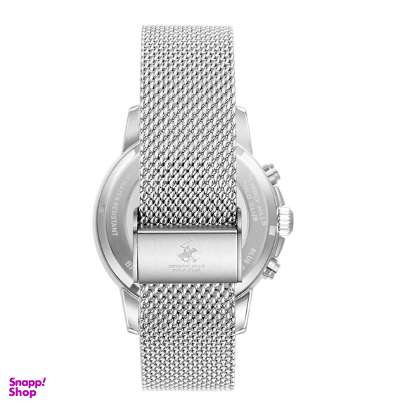 ساعت عقربه ای مردانه پولو کد BP3647X.350 رنگ نقره ای