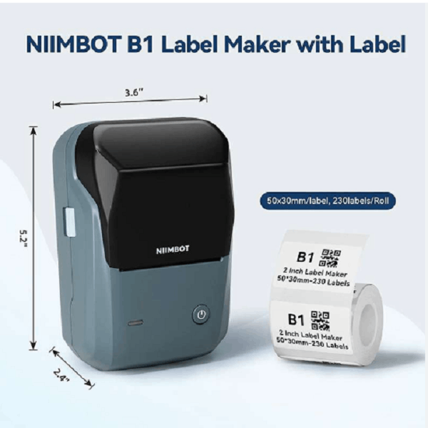 پرینتر لیبل زن نیمبات مدل B1