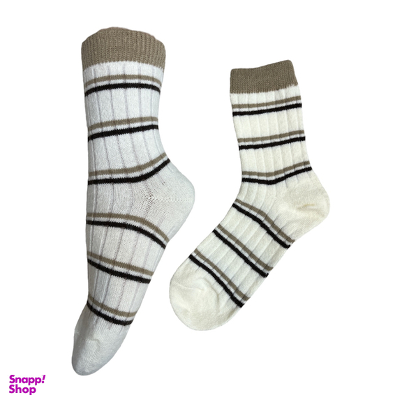 جوراب ساقدار زنانه کوکو اند هانا مدل زمستانی کد Coco-32 طرح راه راه