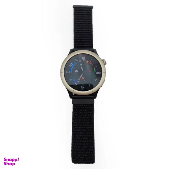 ساعت هوشمند 45 میلی متری دارک بلو مدل AmazWatch B با بند پلی استری