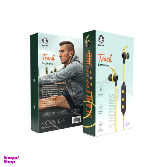 هدفون دورگردنی بلوتوثی گرین لاین مدل Green Track Earphone