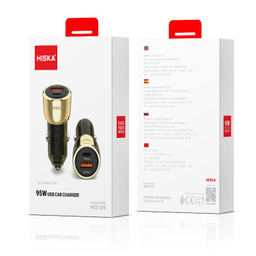 شارژر فندکی 95 وات هیسکا مدل HCC-318