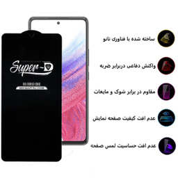 محافظ صفحه نمایش اپیکوی مدل Super 5D مناسب برای گوشی موبایل سامسونگ Galaxy A23/A13/A12/A32 5G/M12/M32 5G/A03s/A03/A03 Core/A02s/A02/F02s/M02/F12/F23/M02s/M33 5G/M23/F23 5G/M13 4G/F13 4G