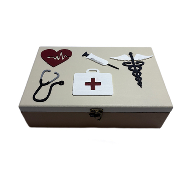 ظرف نگهدارنده مدل مستطیل چوبی کد 06