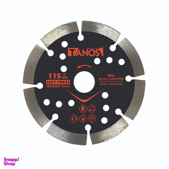 صفحه گرانیت بر تانوس مدل DS-115  سایز 115 میلی‌متر