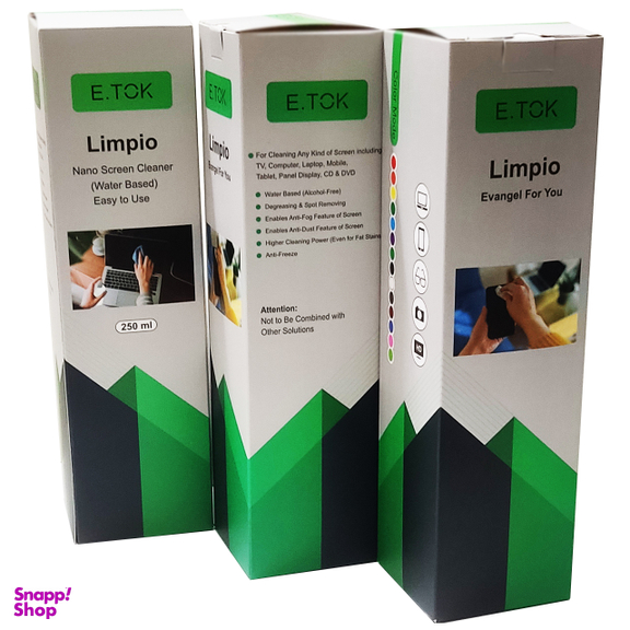 کیت تمیز کننده LCD ایتوک مدل Limpio حجم 250 میلی لیتر