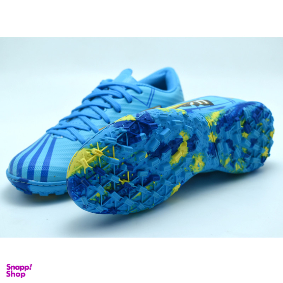 کفش فوتبال پسرانه مدل C-8814 رنگ آبی