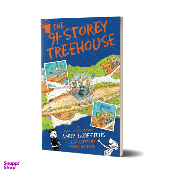 کتاب The 91-Story Treehouse اثرAndy Griffiths انتشارات معیار علم