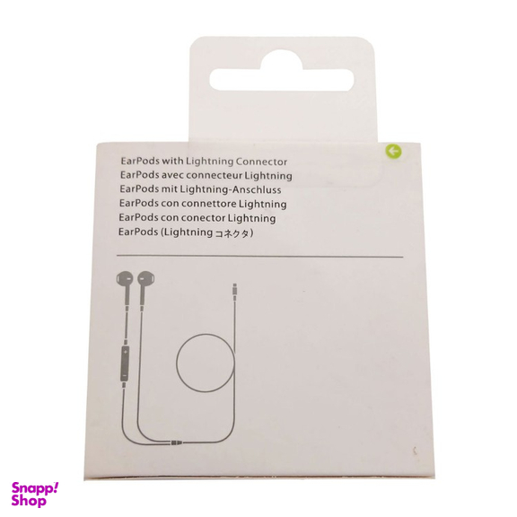 هندزفری باسیم طرح اپل مدل EarPods Lightning Connector