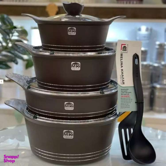 سرویس قابلمه 10 پارچه ام کی کد 1820