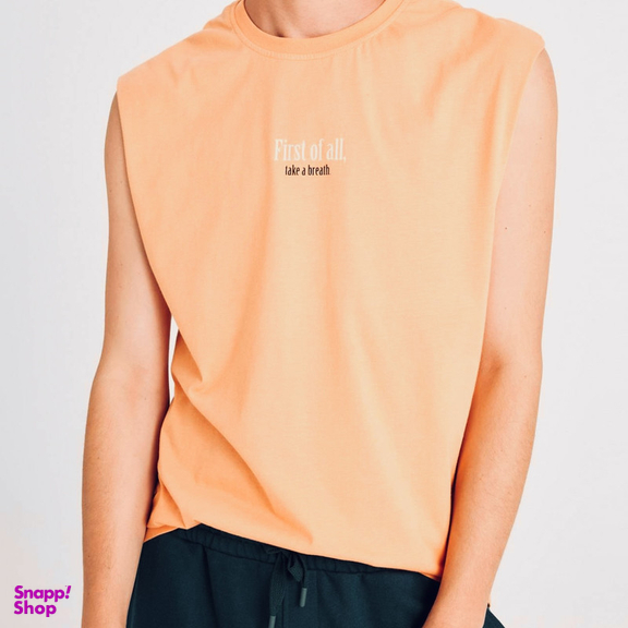 تاپ مردانه دفکتو مدل Back-print