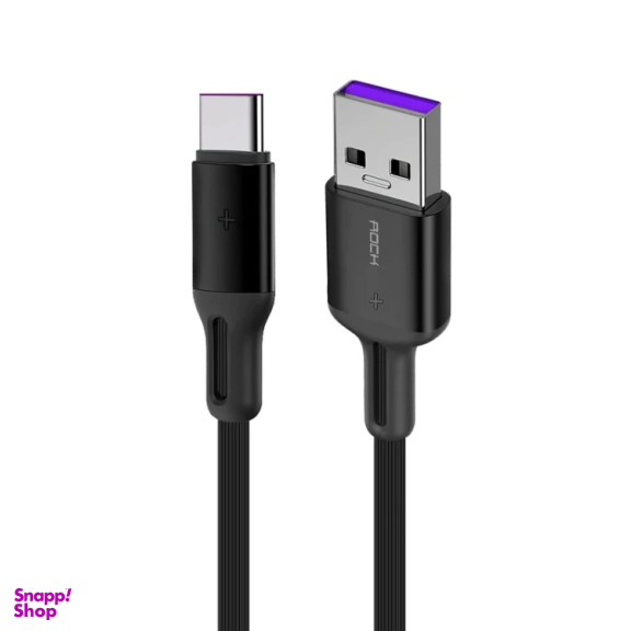 کابل تبدیل USB به Type-C راک مدل S1 طول 1 متر