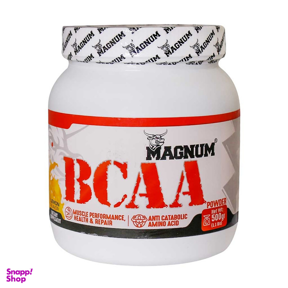پودر مکمل مگنوم مدل BCAA وزن 500 گرم