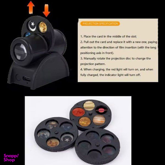 چراغ خواب کهکشانی مدل Projection Lamp مدل LY002