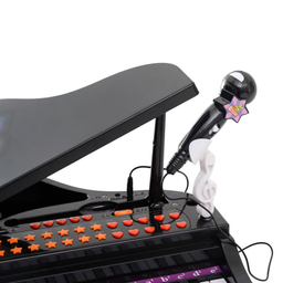 اسباب بازی موزیکال مدل پیانو پایه دار و میکروفون کد 88022
