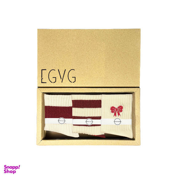 جوراب زنانه ایجی ویجی کد EGVG-W3-121 بسته 3 عددی