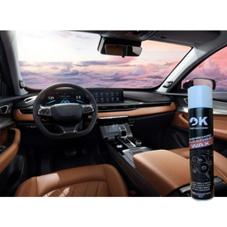 اسپری پولیش و واکس داشبورد اوکی مدل Best حجم 300 میلی لیتر  بسته دو عددی