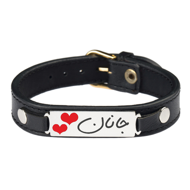 دستبند زنانه گیلواره زراوشان مدل اسم جانان کد CLK FA