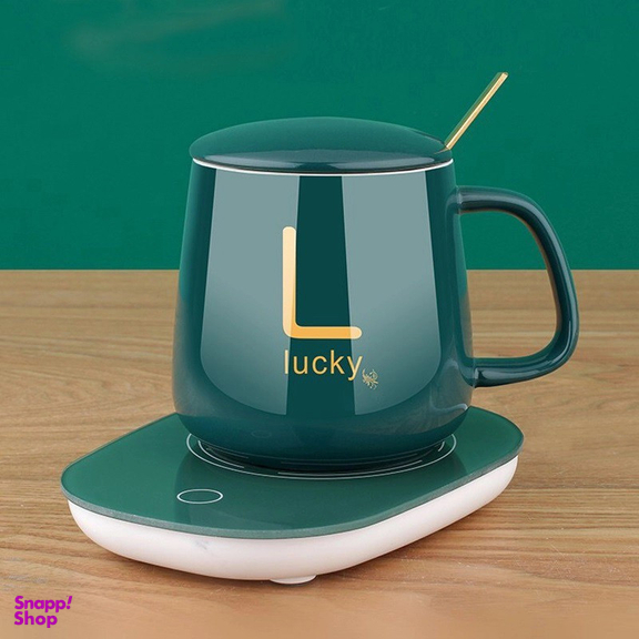 ماگ حرارتی لاکی مدل جعبه همراه به همراه صفحه برقی