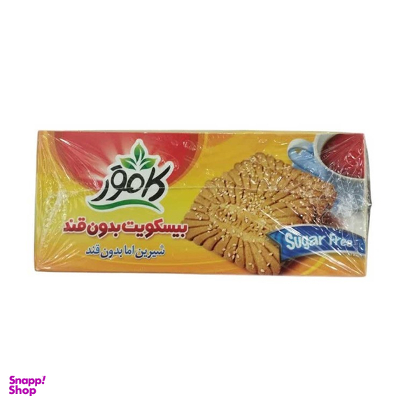 بیسکویت گندم بدون قند کامور وزن 360 گرم
