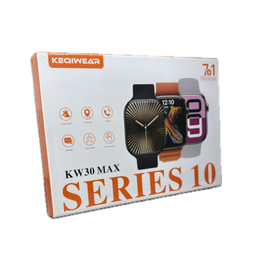 ساعت هوشمند کیکویر مدل kw30 max with 7 band سایز 45 میلی متر به همراه بند سیلیکونی