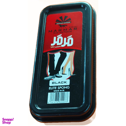 واکس کفش بی رنگ مرمر کد 2080 به همراه اسفنج و 6 ابر براق کننده و بوگیر کفش