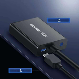 تبدیل HDMI به VGA/Jack 3.5mm یوگرین مدل MM102 کد 40233