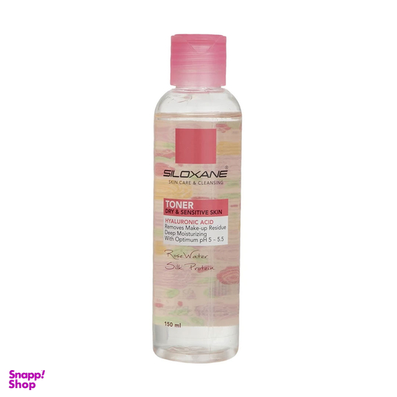 تونر صورت سیلوکسان مدل Rose Water حجم 150 میلی لیتر