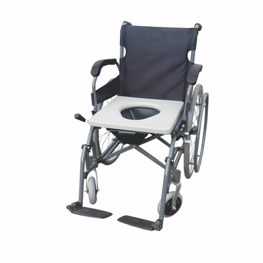 ویلچر آلومینیومی ارتوپدی سه کاره حمام کد 301tbp