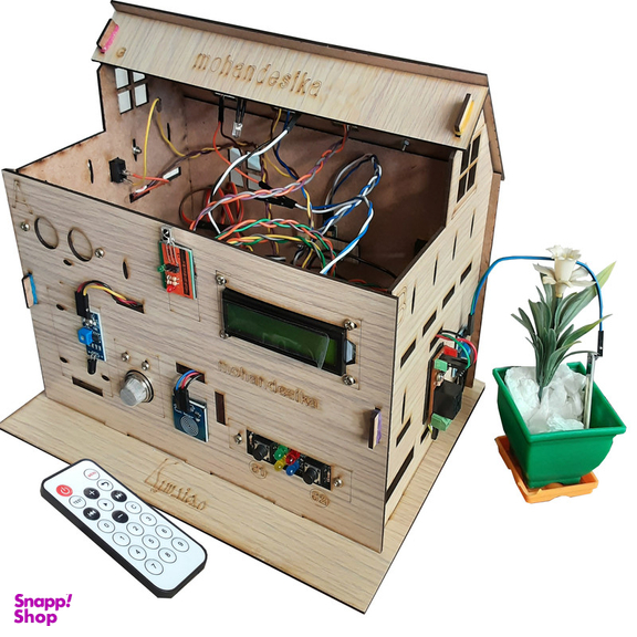 کیت آموزشی مهندسیکا مدل خانه هوشمند ریموت کنترل IOT home-022