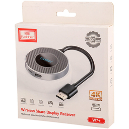 دانگل HDMI ارلدام مدل W7 Plus 4K