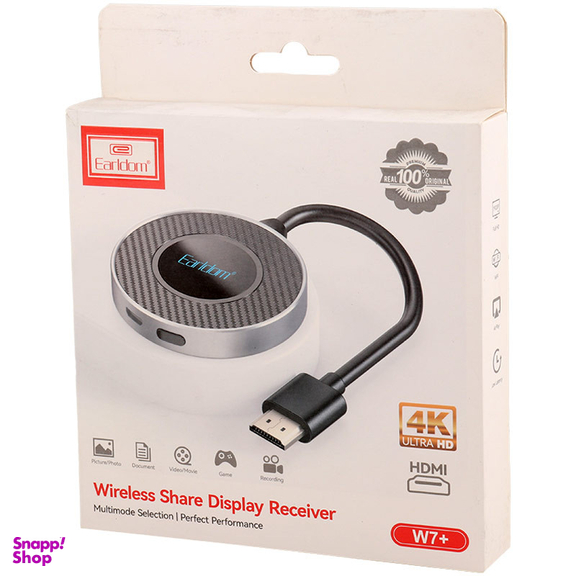 دانگل HDMI ارلدام مدل W7 Plus 4K