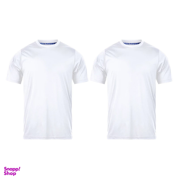 تیشرت آستین کوتاه مردانه رانژ مدل 21RA10D11M-1445-01 بسته دو عددی