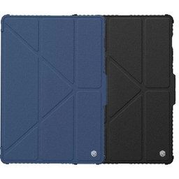 کیف کلاسوری نیلکین مدل Camshield Bumper Flip Folding مناسب تبلت سامسونگ Galaxy Tab S9 Fe Plus