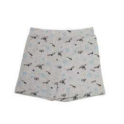 ست تیشرت آستین کوتاه و شلوارک راحتی پسرانه هری پاتر مدل 6330 رنگ آبی