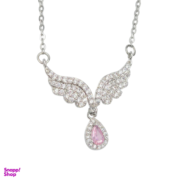 گردنبند زنانه طرح سواروسکی مدل بال کد swar1