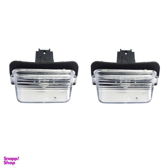 چراغ پلاک و نمره عقب خودرو وارون مدل P-585 مناسب پژو 206 بسته 2 عددی
